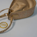 Kinsai Yuzen Kyoto Kimono x Denim Teardrop Bag