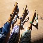 Kimono Remake Parasol: "JINSHIN - nico -", a traditional craft umbrella made by a 107-year-old established umbrella store in Shizuoka