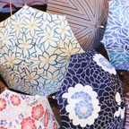 Kimono Remake Parasol: "JINSHIN - nico -", a traditional craft umbrella made by a 107-year-old established umbrella store in Shizuoka
