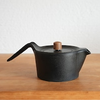 IH対応 1848年創業「南部鉄器」 鉄分が取れる湯沸かし・急須 鉄瓶 スワローポット 0.6L