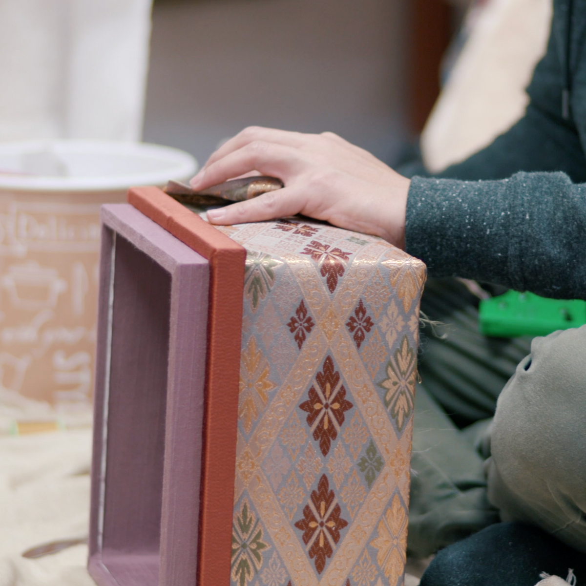 自分だけの茶箱作り体験。インテリアに仕立てる「インテリア茶箱」レッスン