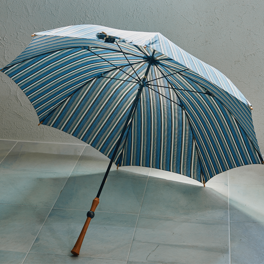 Kimono Remake Parasol: "JINSHIN - nico -", a traditional craft umbrella made by a 107-year-old established umbrella store in Shizuoka