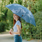 Kimono Remake Parasol: "JINSHIN - nico -", a traditional craft umbrella made by a 107-year-old established umbrella store in Shizuoka