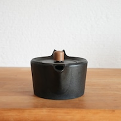 IH対応 1848年創業「南部鉄器」 鉄分が取れる湯沸かし・急須 鉄瓶 スワローポット 0.6L