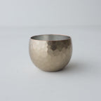 Forged sake cup