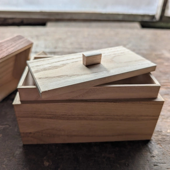 国産桐のコーヒーキャニスター 200g【強力な酸化防止効果、木材No.1の調湿効果】