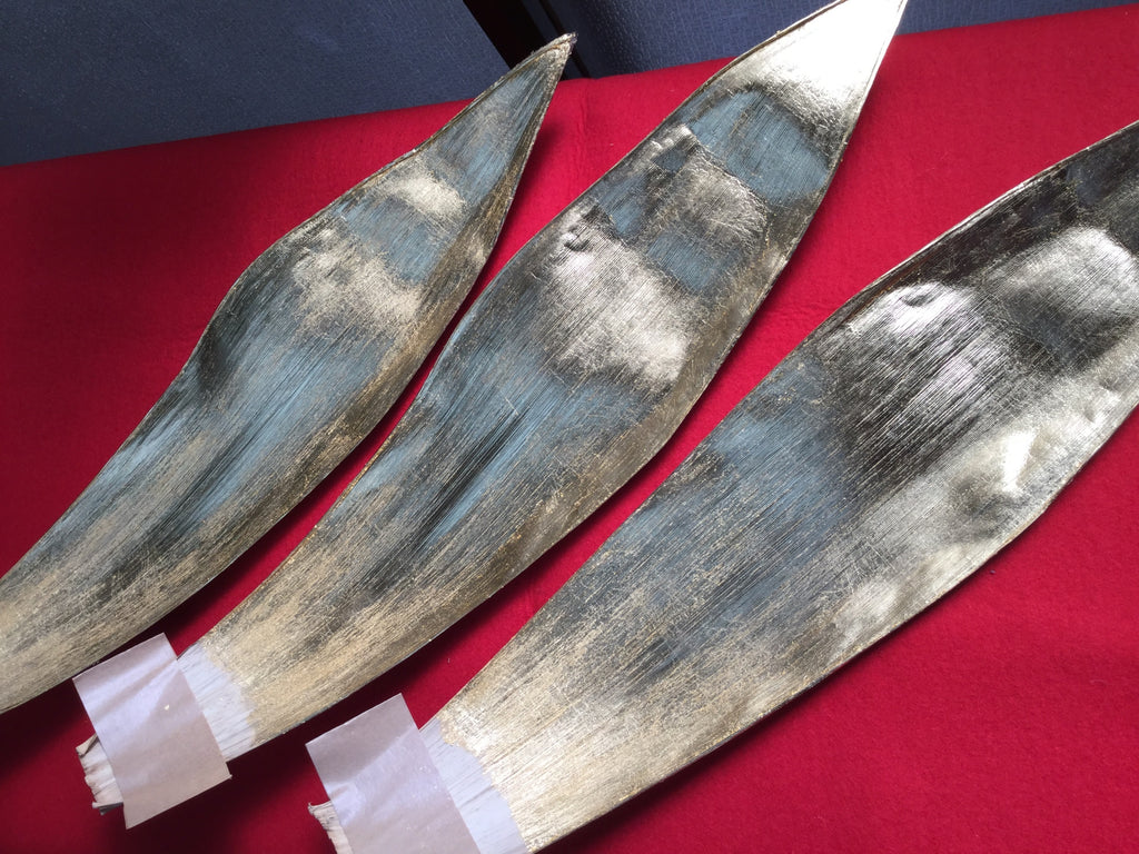 ユネスコ無形文化遺産登録 縁付け金箔 竹の皮の皿 – Yesterday