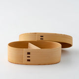 樹齢約100年 国産秋田杉の「こばん弁当箱」 秋田 曲げわっぱ