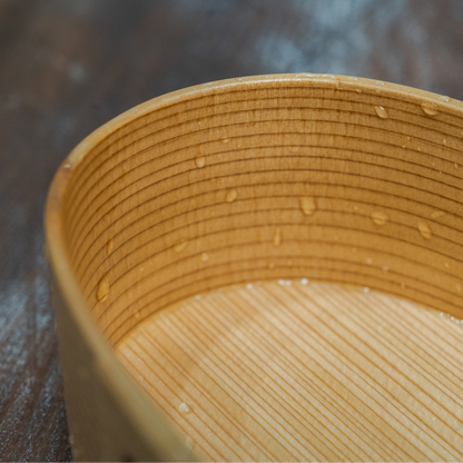 樹齢約100年 国産秋田杉の「こばん弁当箱」 秋田 曲げわっぱ