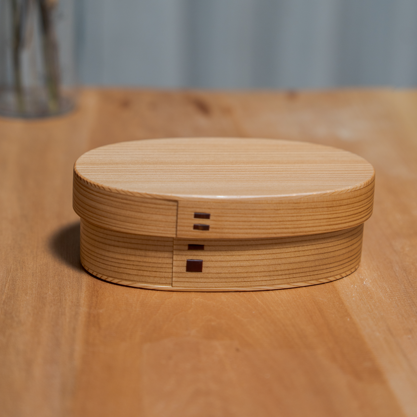 樹齢約100年 国産秋田杉の「こばん弁当箱」 秋田 曲げわっぱ