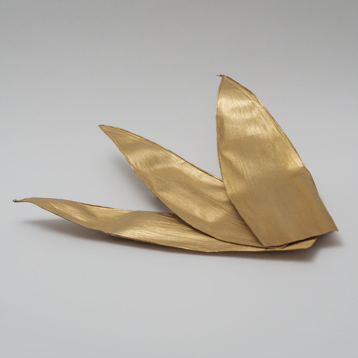UNESCO Intangible Cultural Heritage Registration: Enzuke Gold Leaf Bamboo Bark Plate