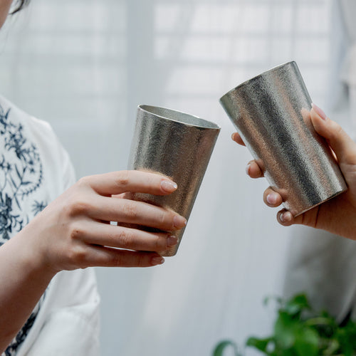 Pewter beer mug