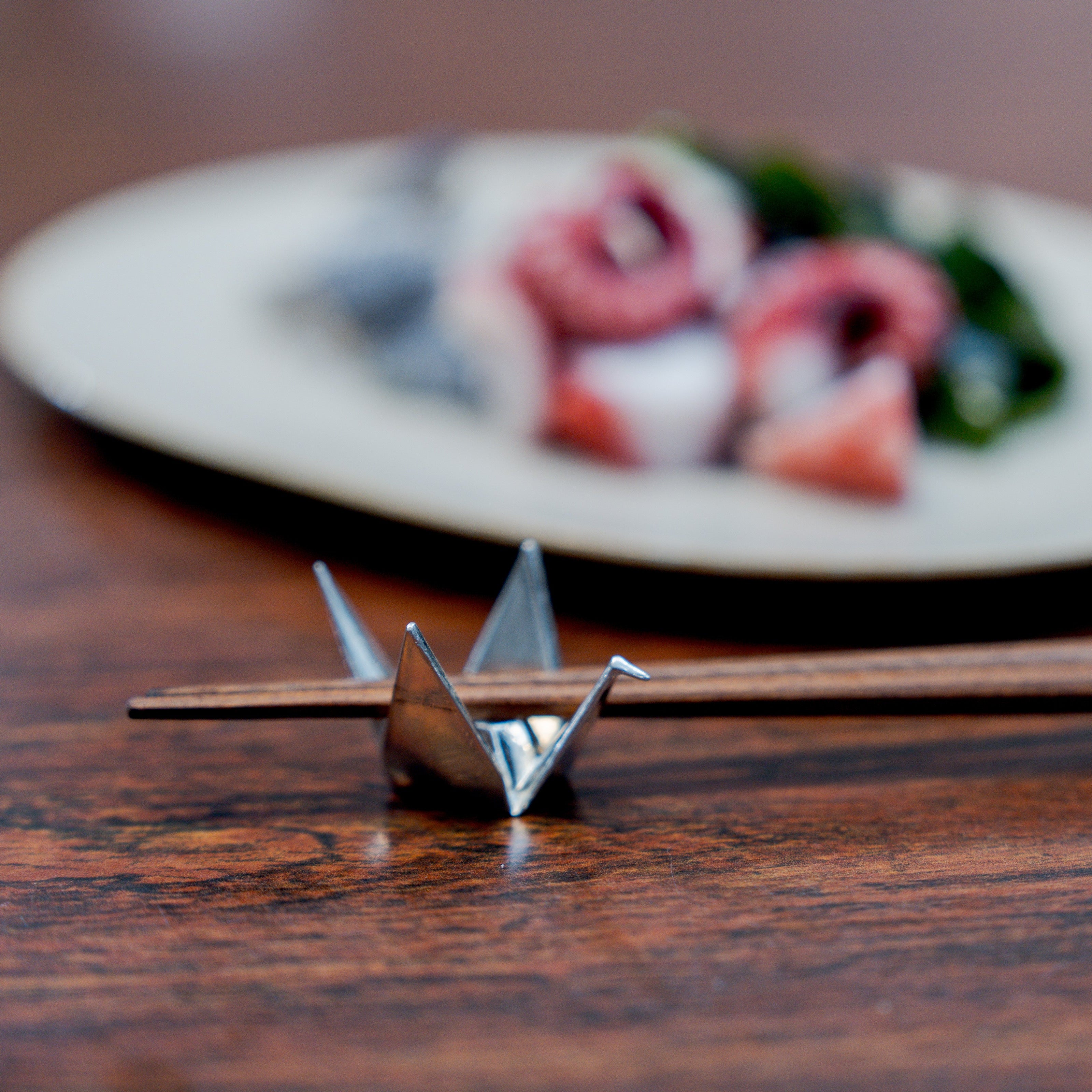 [Seasonal Selections] Crane Chopstick Rest