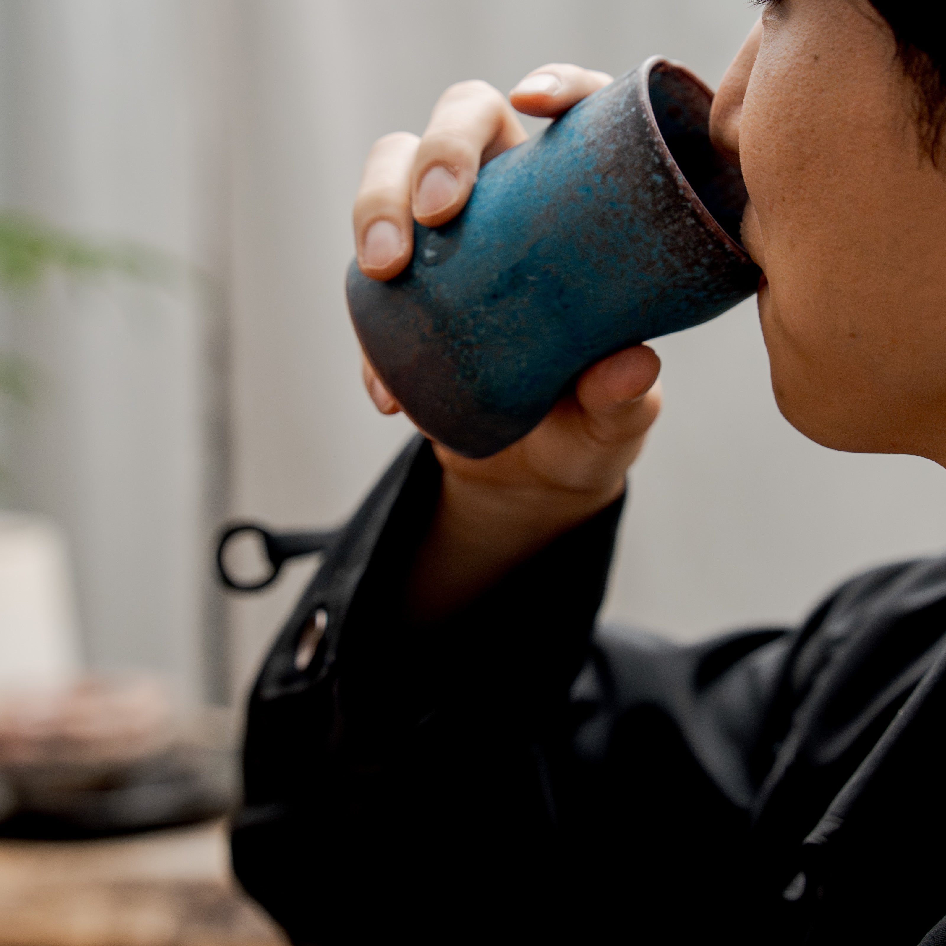 A cup that fits comfortably in your hand