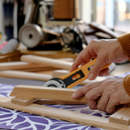 Kimono Remake Parasol: "JINSHIN - nico -", a traditional craft umbrella made by a 107-year-old established umbrella store in Shizuoka