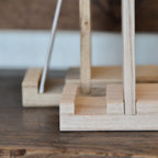 Compact Ofuda Stand Made from Japanese Paulownia Wood by Gunma's Last Paulownia Tansu Maker