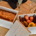 Domestically Sourced Paulownia Bread & Fruit Box Made by Gunma's Last Paulownia Tansu Craftsman