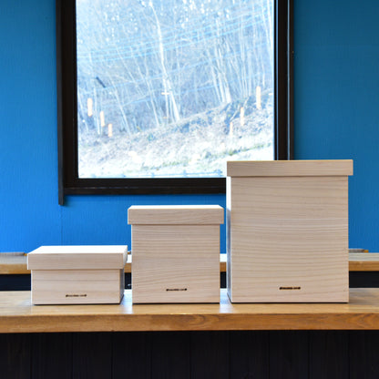 5kg 国産桐の横型米びつ 群馬最後の桐タンス屋が作る