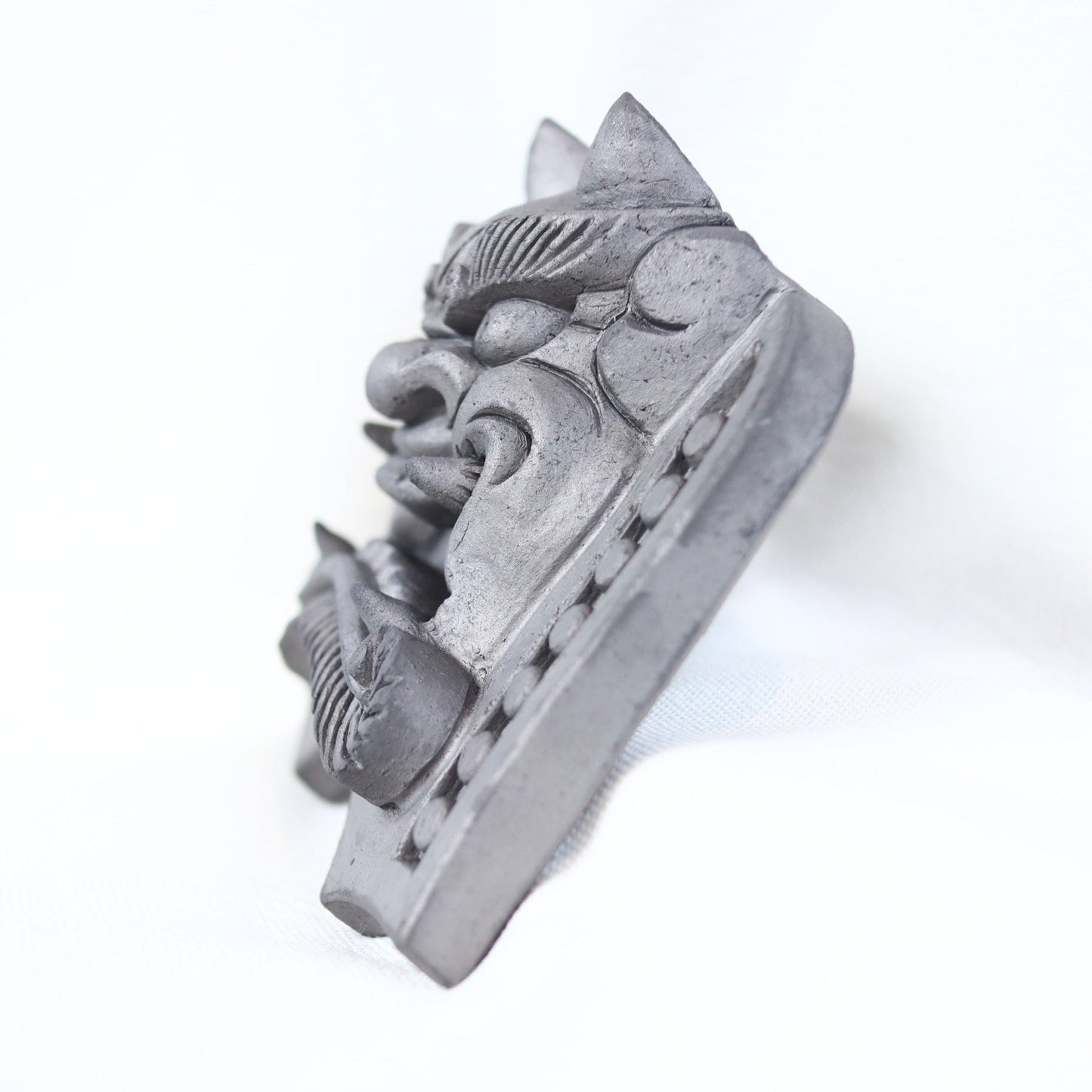 卓上鬼瓦【怒】七夕豪雨で消えた「清水の鬼瓦」