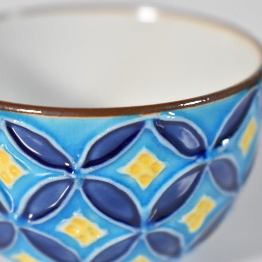 Kyoto Kiyomizu Ware: Kochi Shippo Sake Cup
