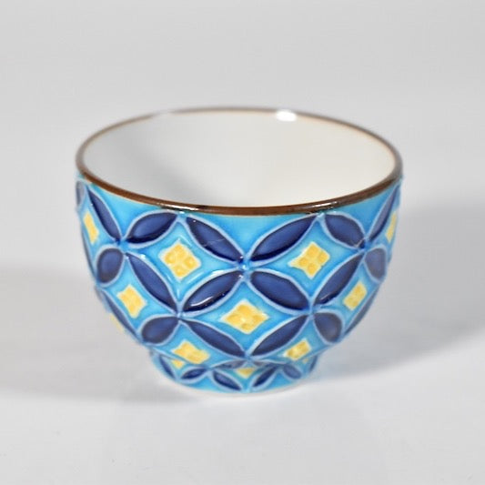 Kyoto Kiyomizu Ware: Kochi Shippo Sake Cup