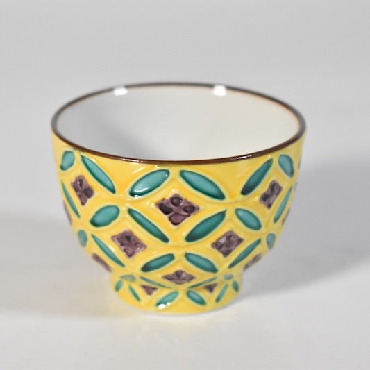 Kyoto Kiyomizu Ware: Kochi Shippo Sake Cup