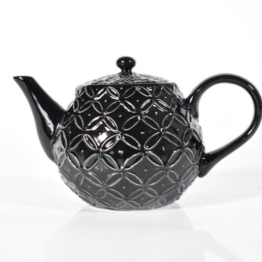 [Kyoto, Kiyomizu-yaki] Itchin Shippo Teapot