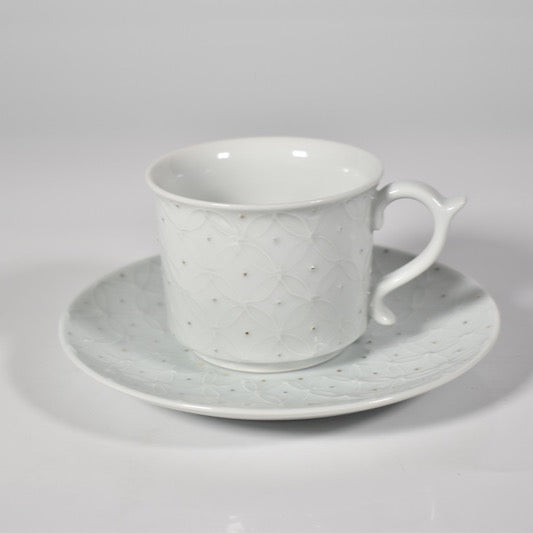 [Kyoto, Kiyomizu-yaki] Shiro-ittchin Coffee Cup